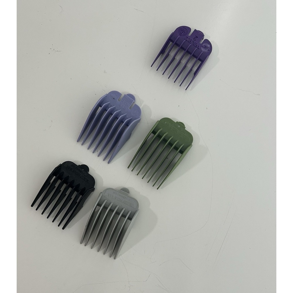 Wahl 5-Piece Hair Clipper Guard - Fits Clippers‎ Trimmers